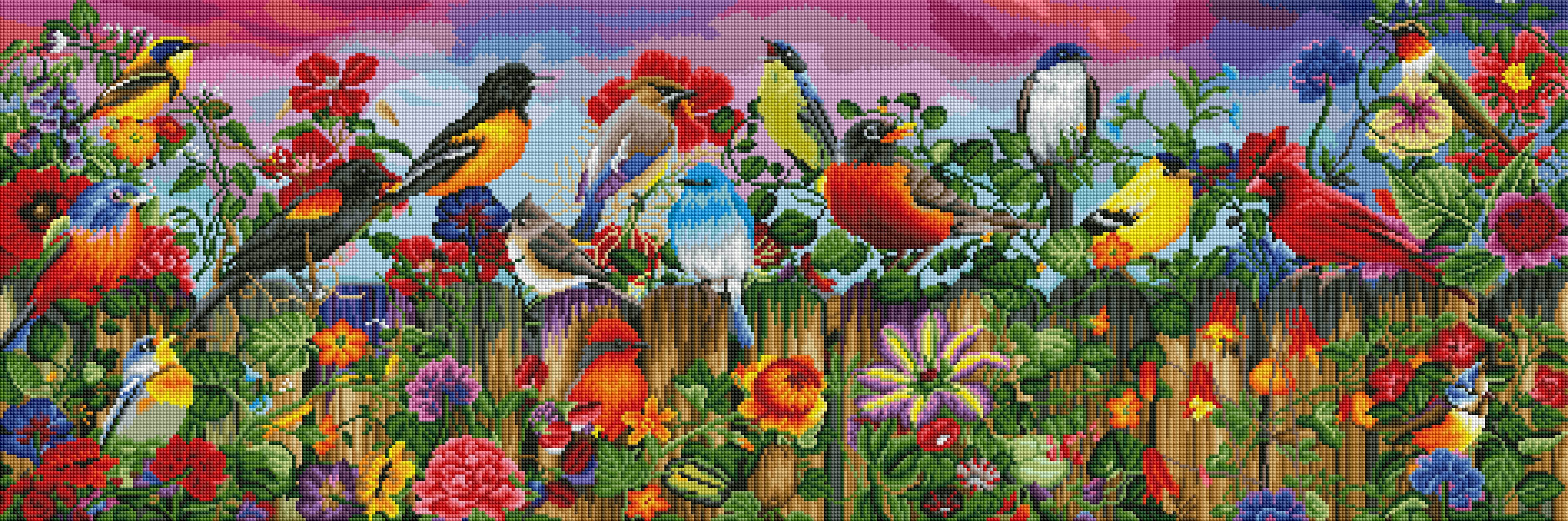 Birds and Blooms