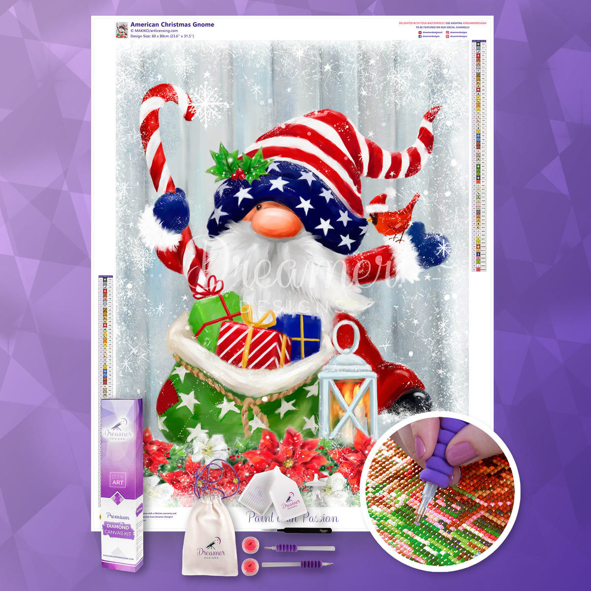 American Christmas Gnome