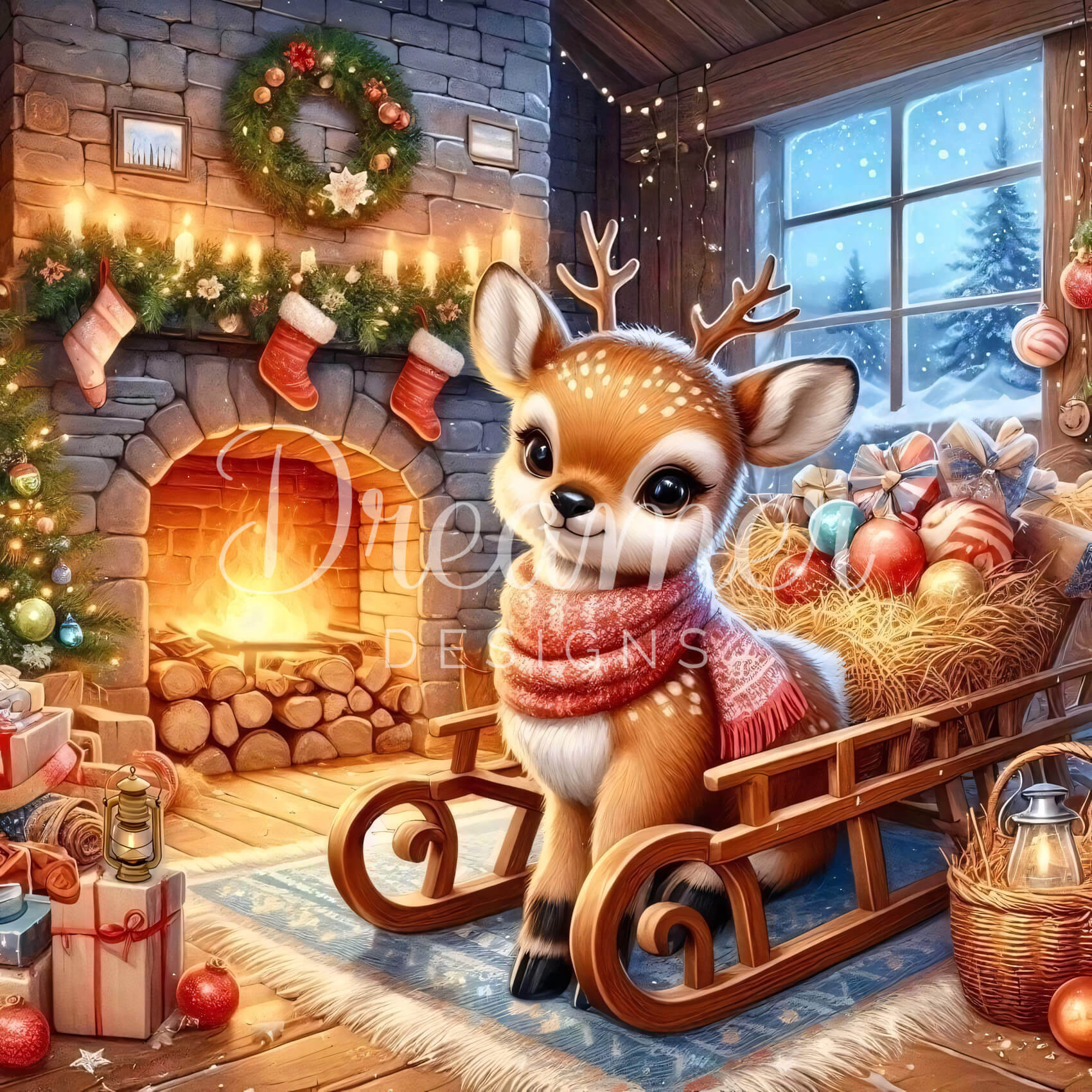 Festive Fawn