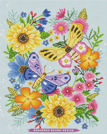 Blooms and Wings