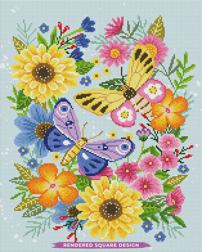 Blooms and Wings