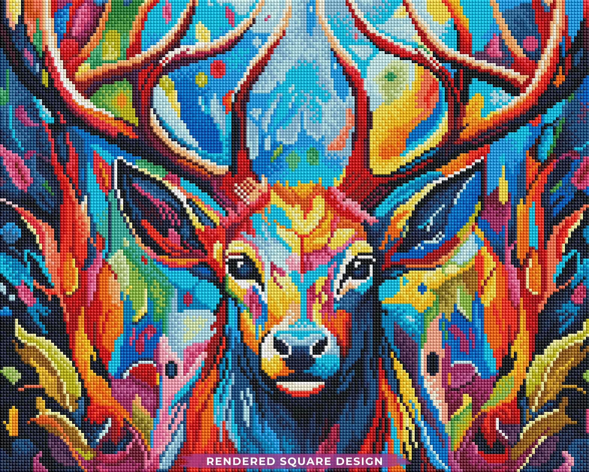 Colorful Stag