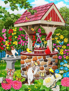 Backyard Wishing Well