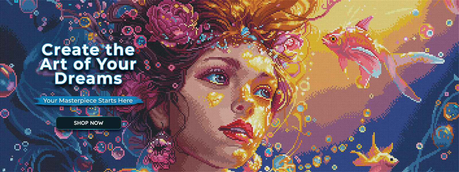 5D Diamond Painting Kits - Full Drill Diamond Art | Dreamer Designs™