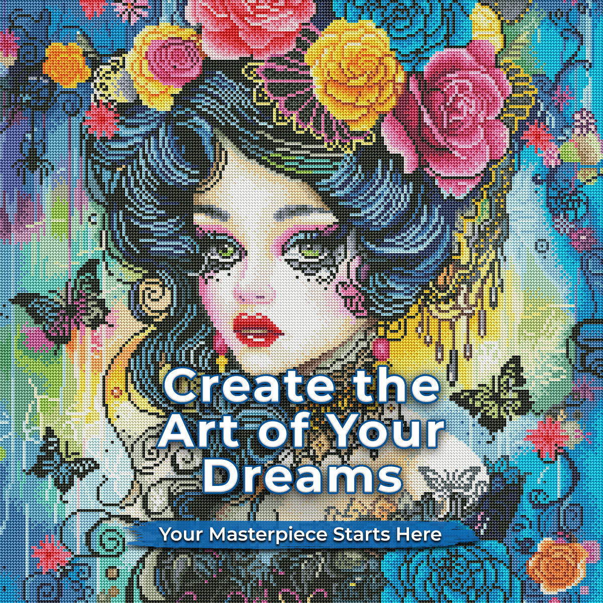 5D Diamond Painting Kits - Full Drill Diamond Art | Dreamer Designs™