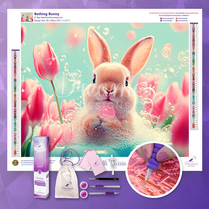 Bathing Bunny