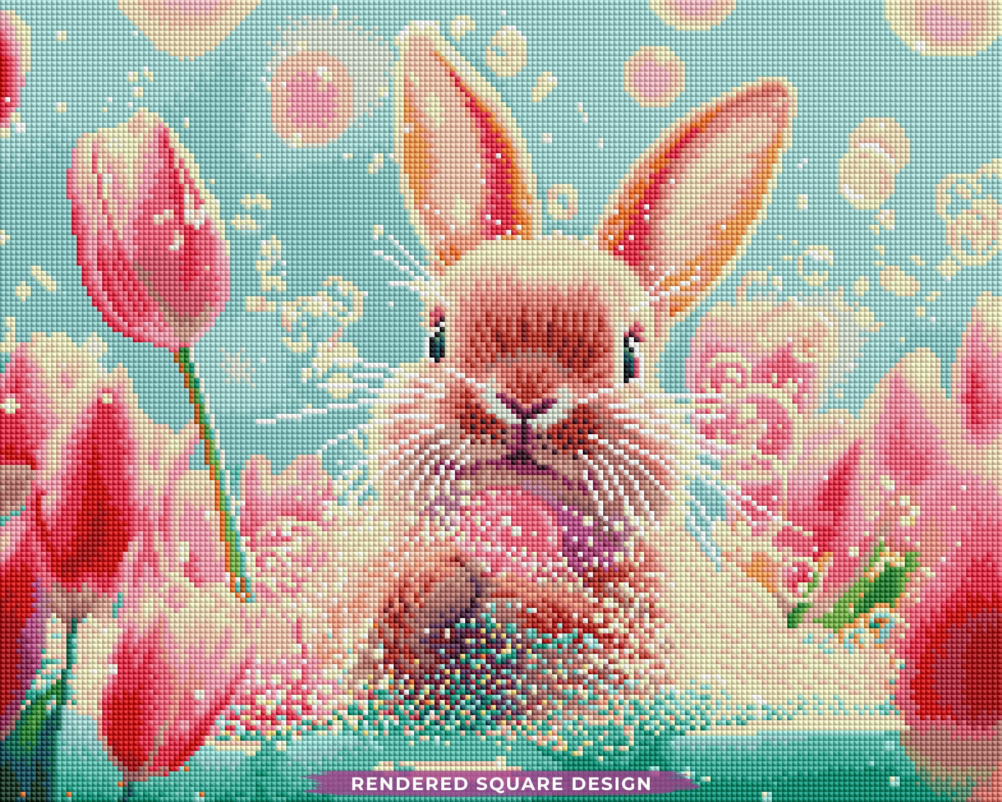 Bathing Bunny