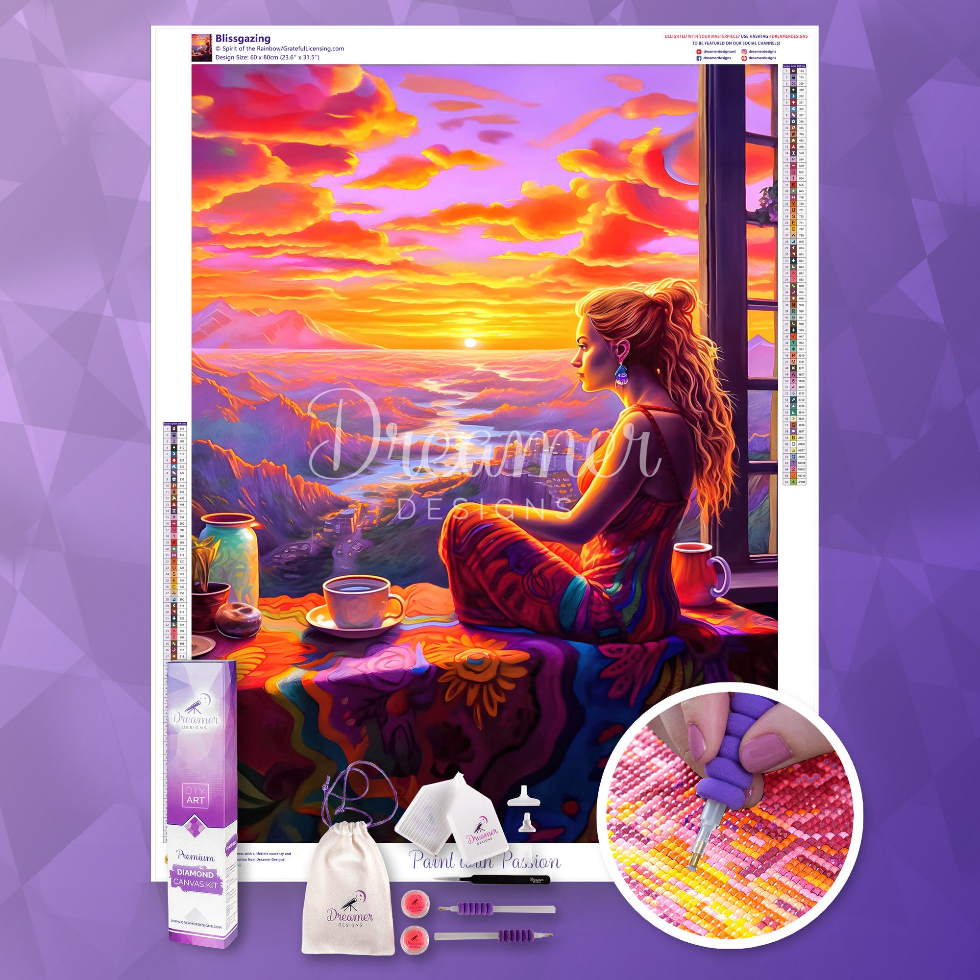 Dreamer Designs high quality Diamond Painting Kit