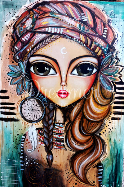 ダイヤモンドアート　ドリームデザインズ　Dreamer Designs BohoDreamer-60x90cm-