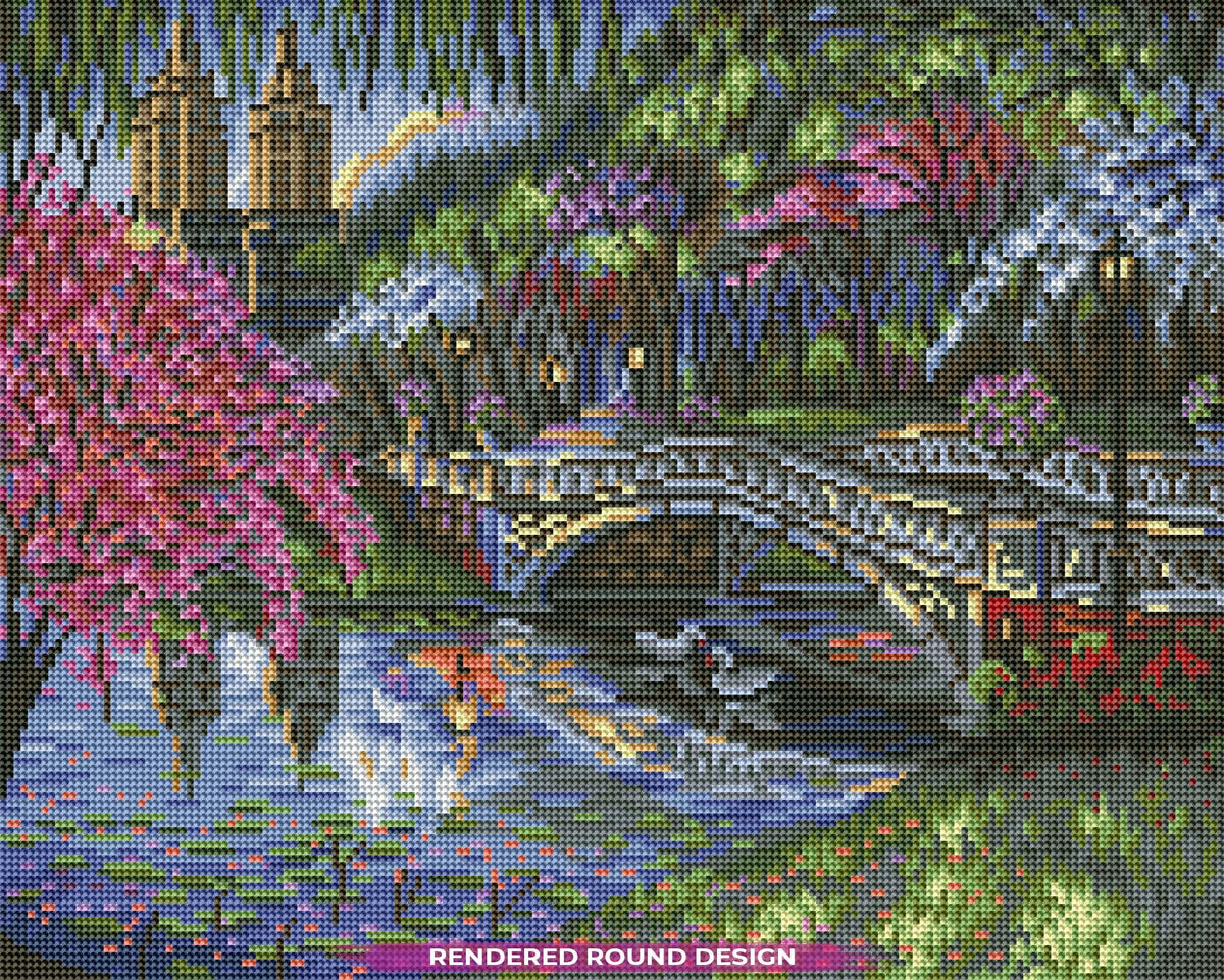 Bow Bridge Blossoms