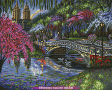 Bow Bridge Blossoms