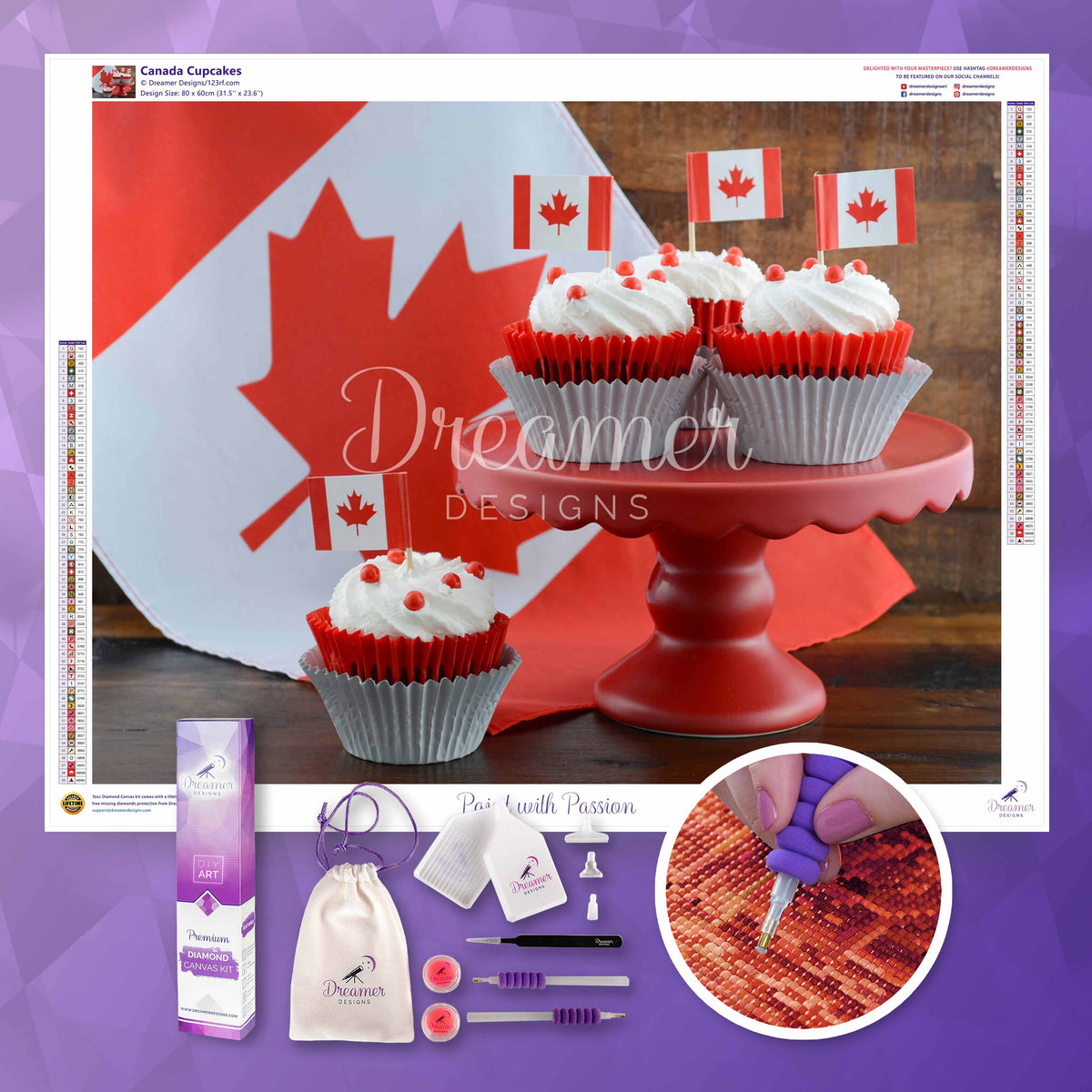 Canada Cupcakes
