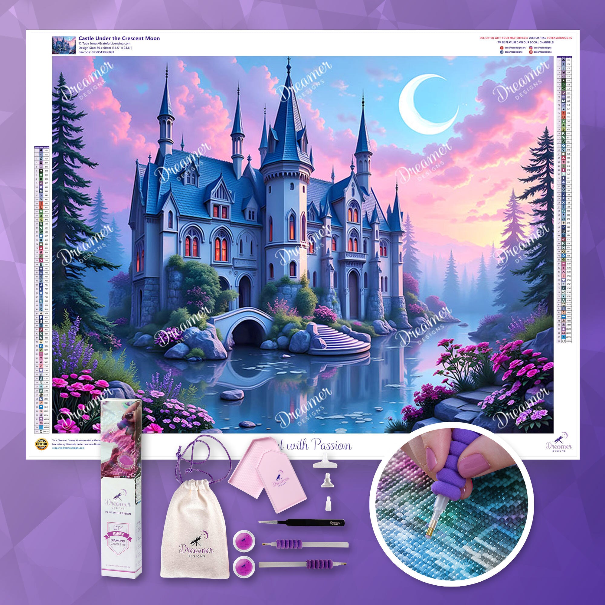 Castle Under the Crescent Moon
