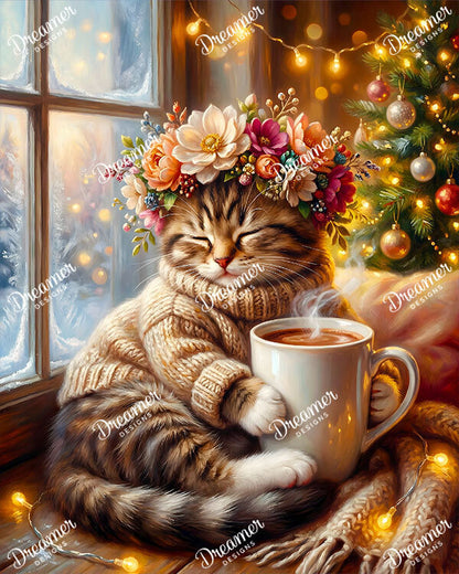 Cozy Winter Cat