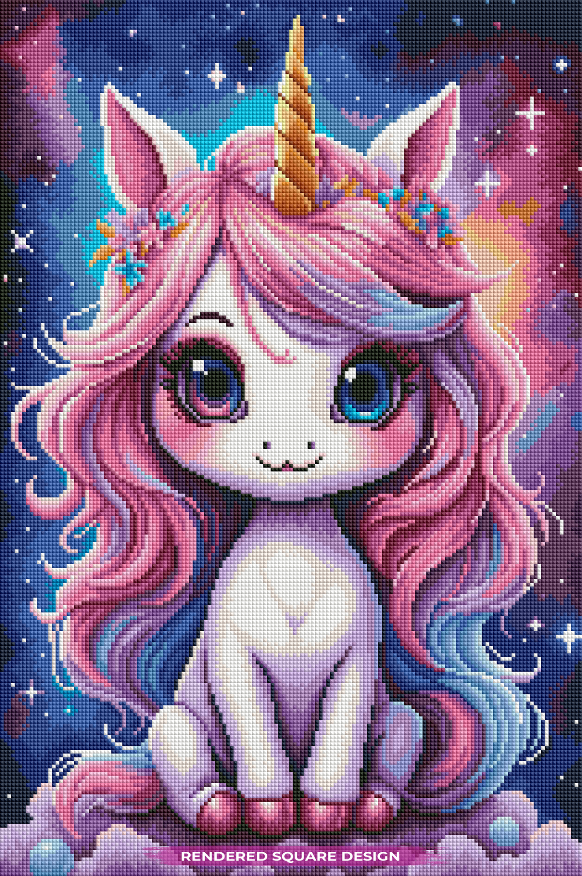 Chibi Pink Unicorn