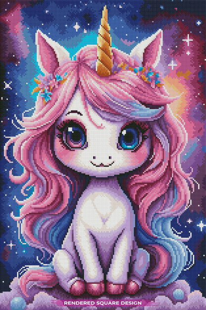 Chibi Pink Unicorn