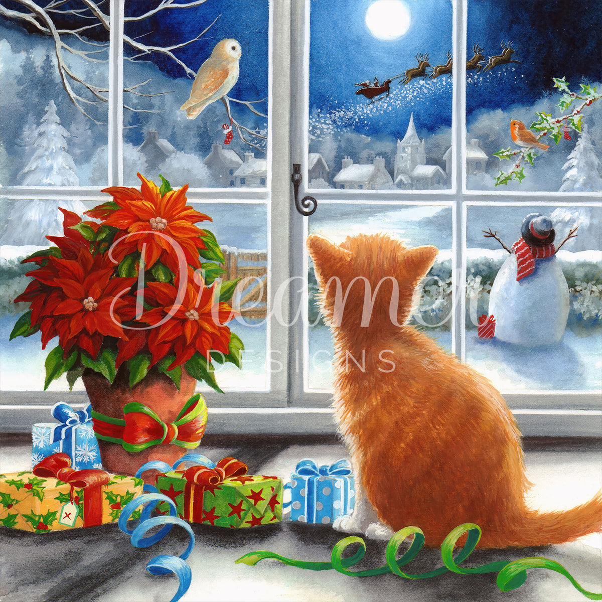 Moonlight Santa