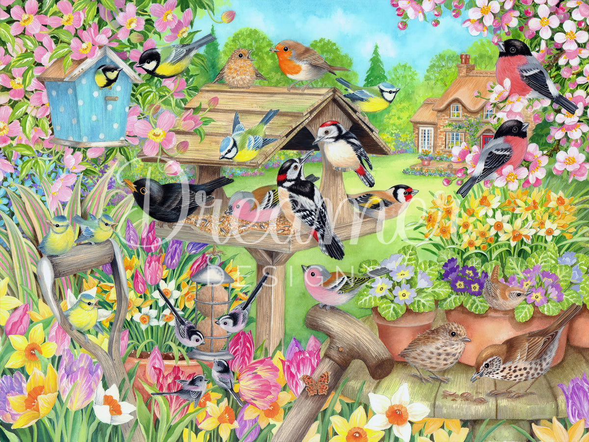 Spring Garden Birds