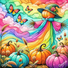 Rainbow Scarecrow