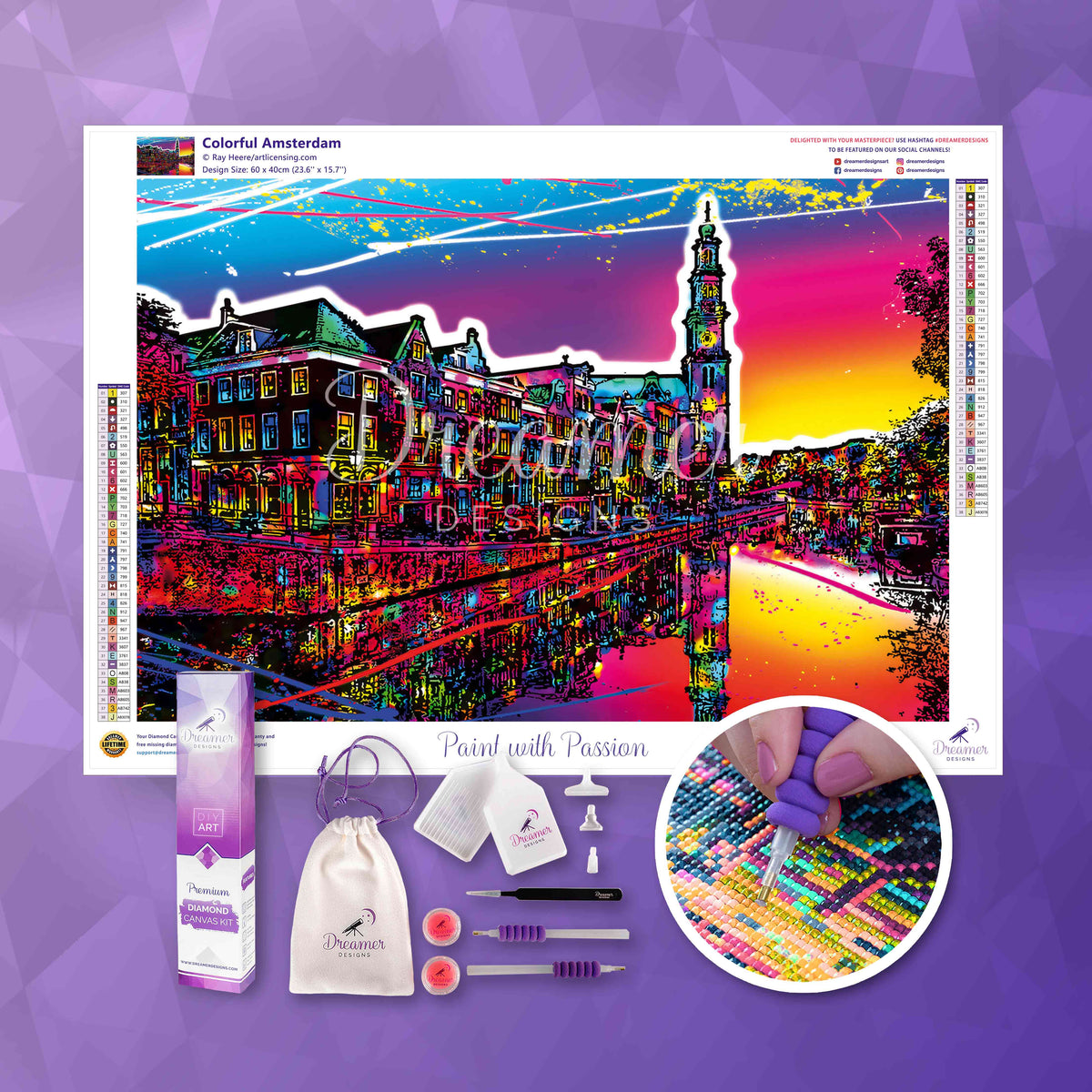 Colorful Amsterdam