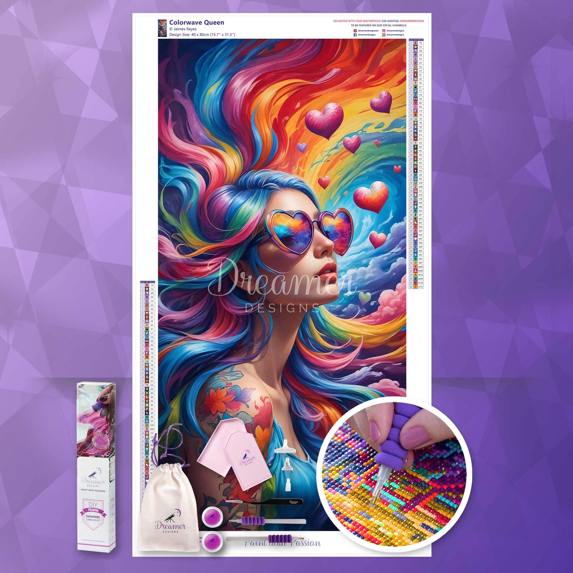 Colorwave-Queen-Purple-Graphic