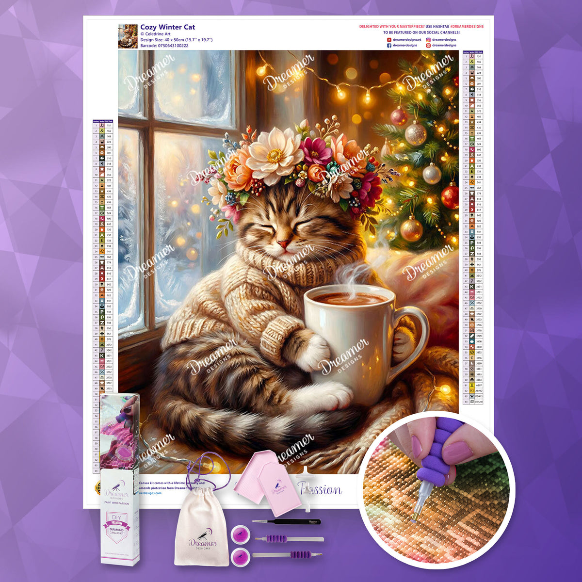 Cozy Winter Cat