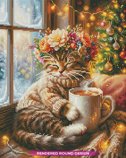 Cozy Winter Cat