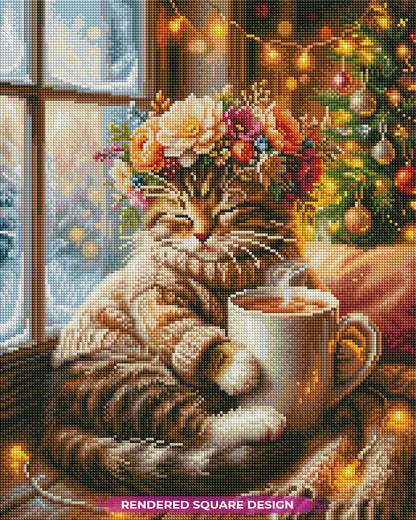 Cozy Winter Cat
