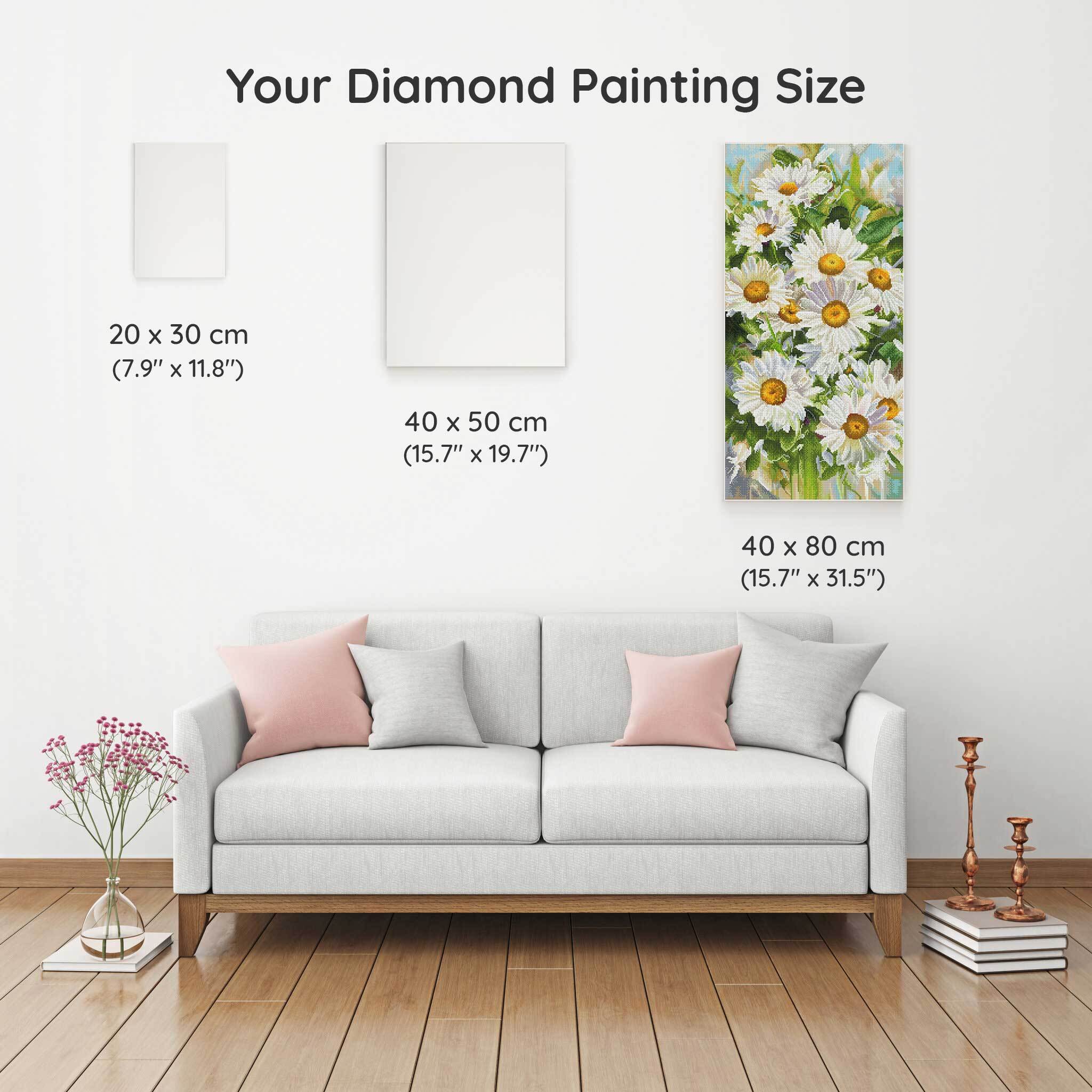 Dreamer Designs Dainty Daisies ダイヤモンドアート Dainty Daisies – Dreamer Designs