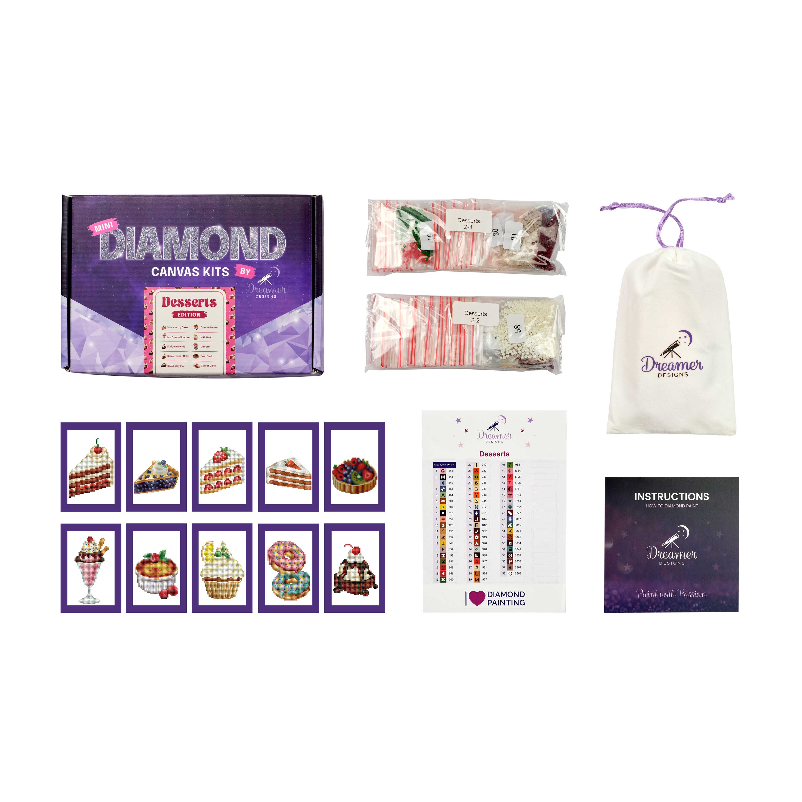 Mini Kits - Desserts Edition