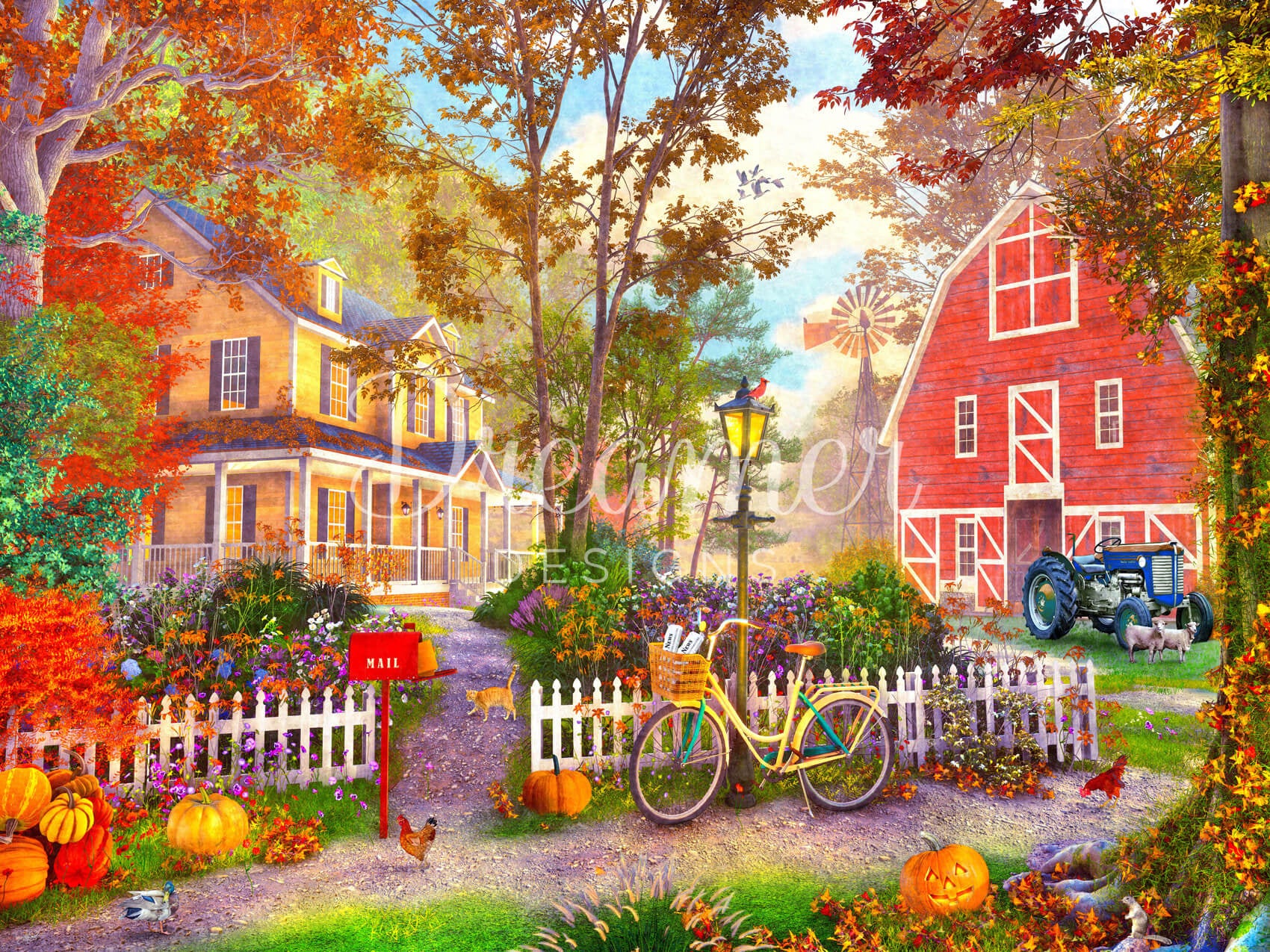 Autumn Farmhouse