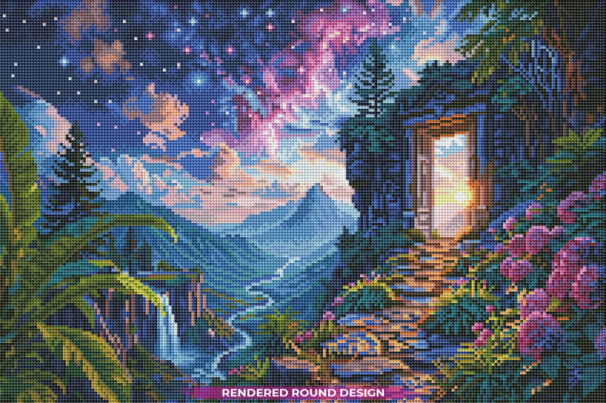 ダイヤモンドアート DreamerDESIGNS Doorway to Dreams