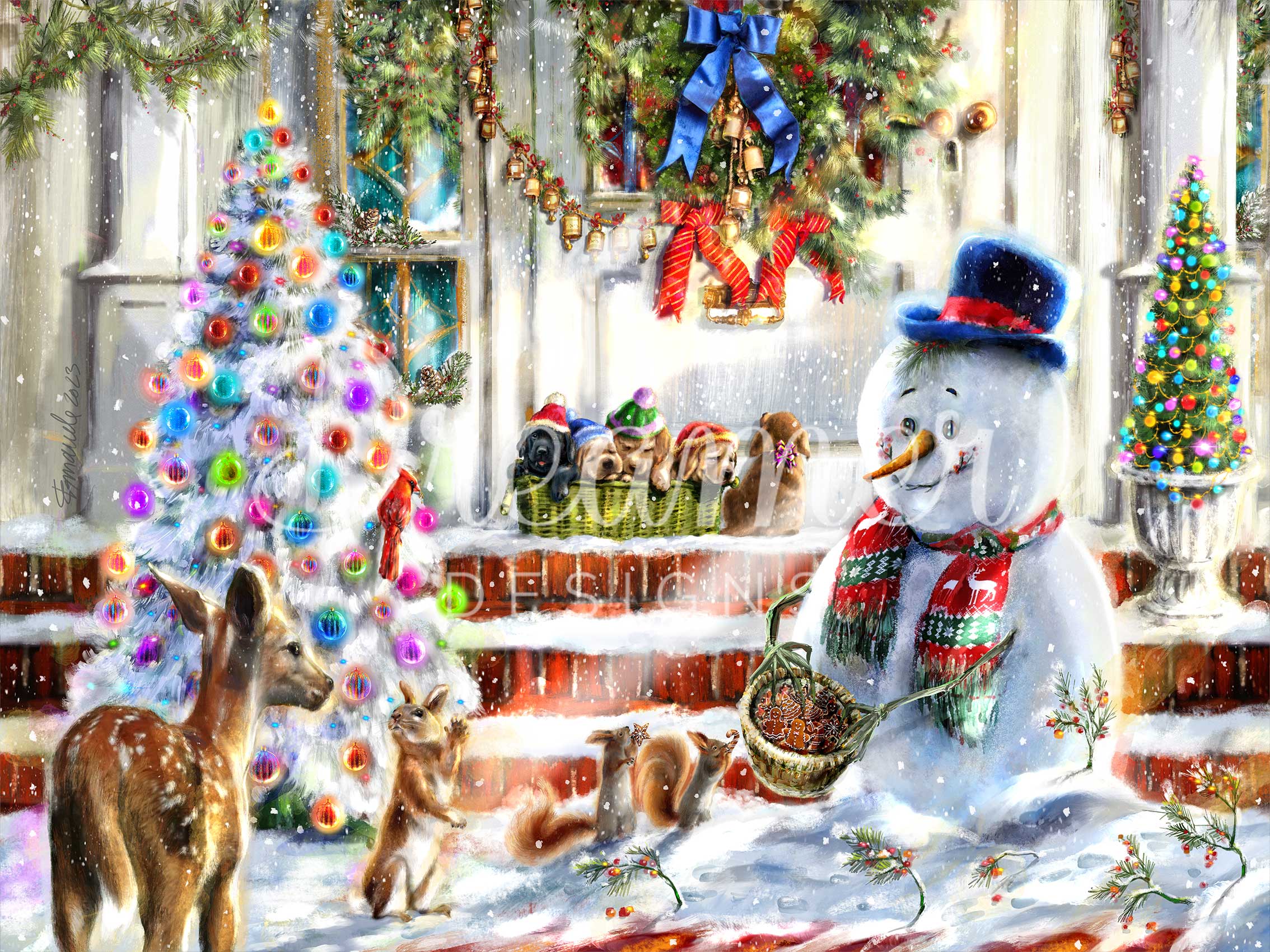 Winter Wonderland Porch