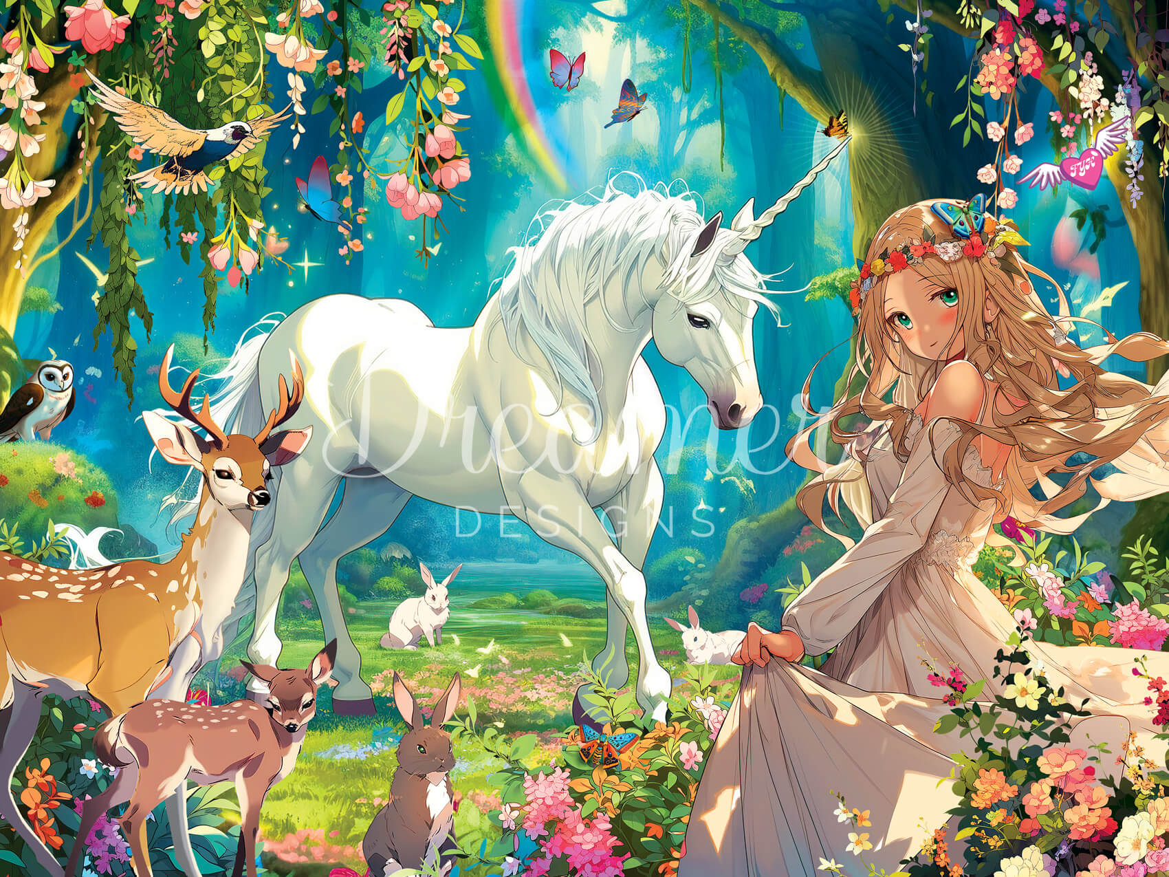 Fairy and Unicorn