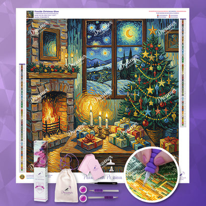 Fireside Christmas Glow