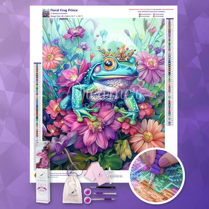 Floral Frog Prince