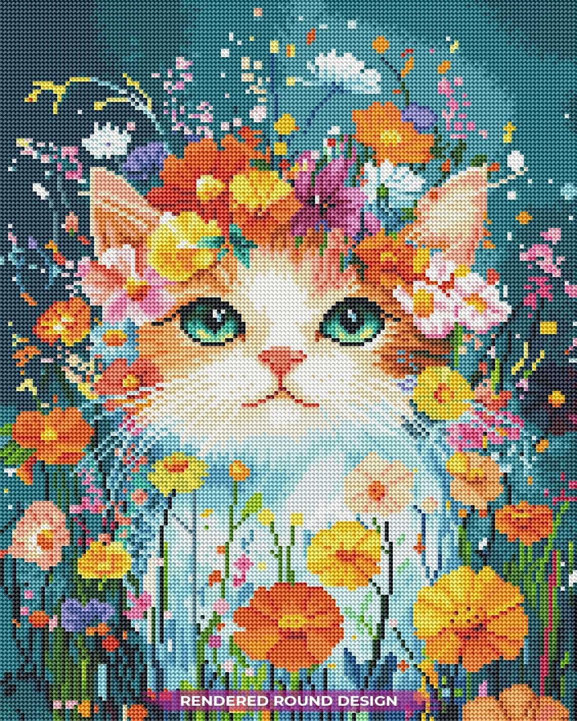 Flower Crown Kitty