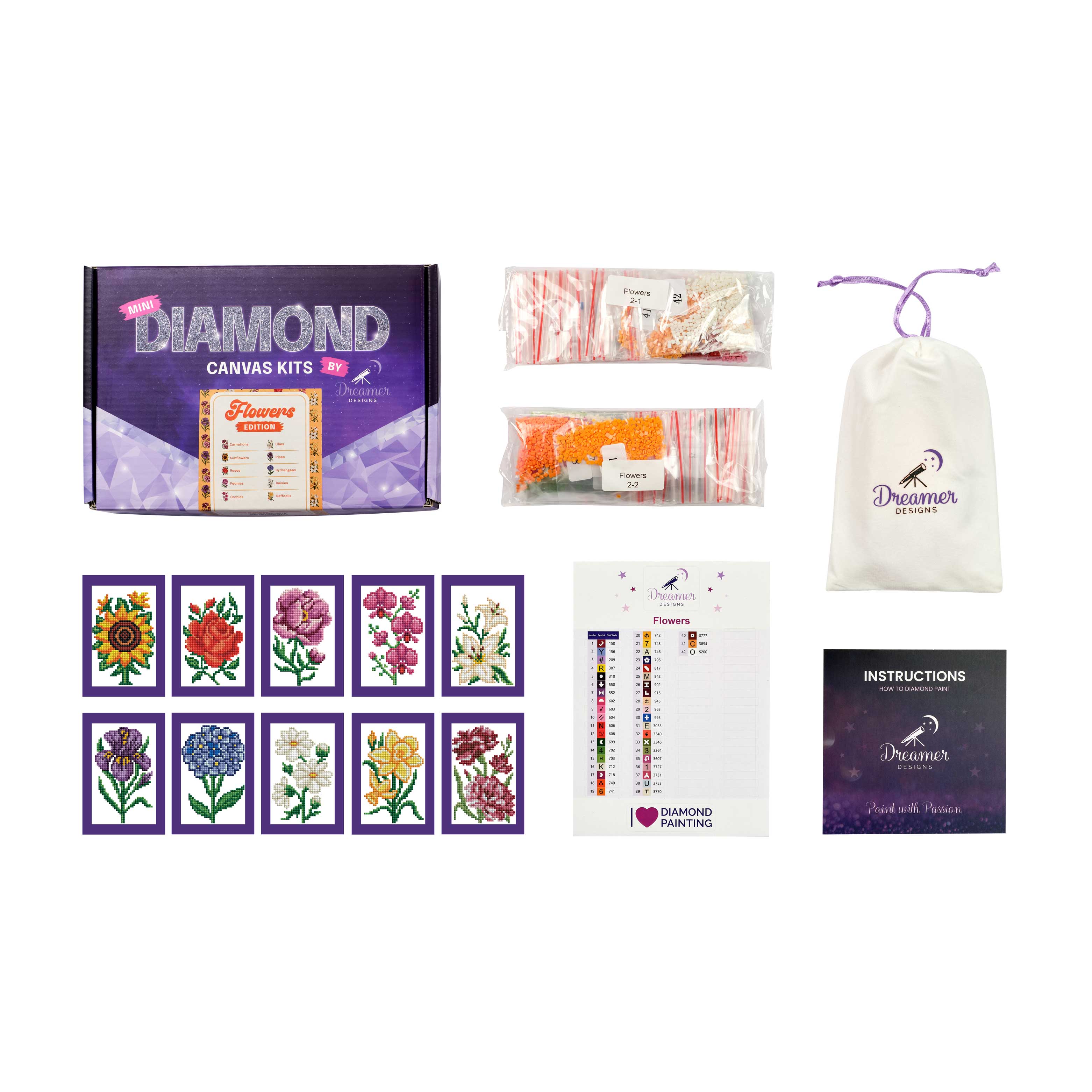 Mini Kits - Flowers Edition