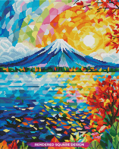 Fuji in Autumn Light