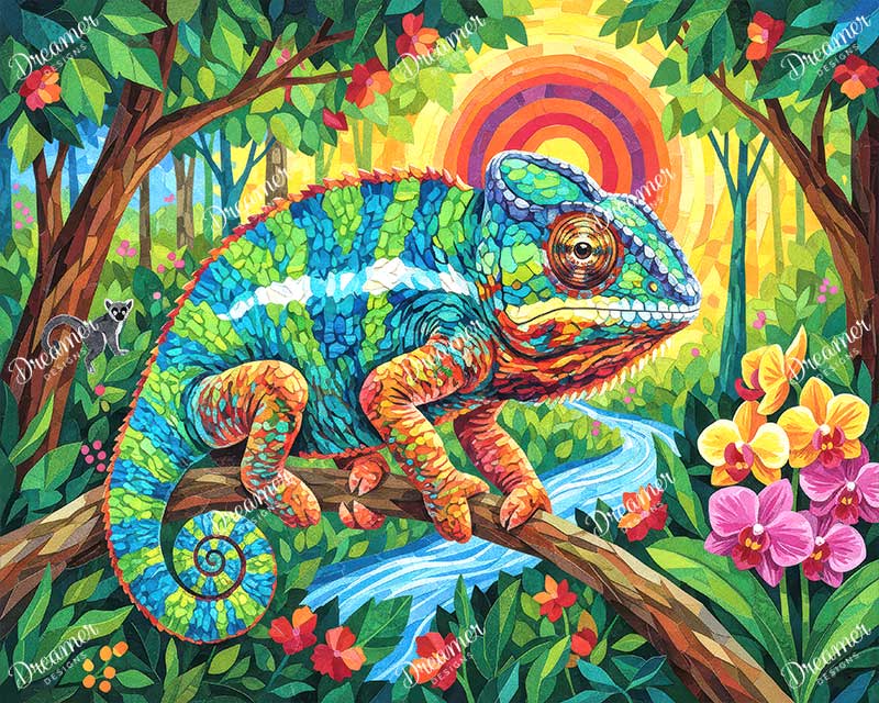 Rainbow Reptile