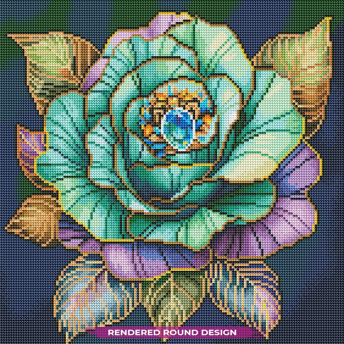 Gemstone Garden Aqua