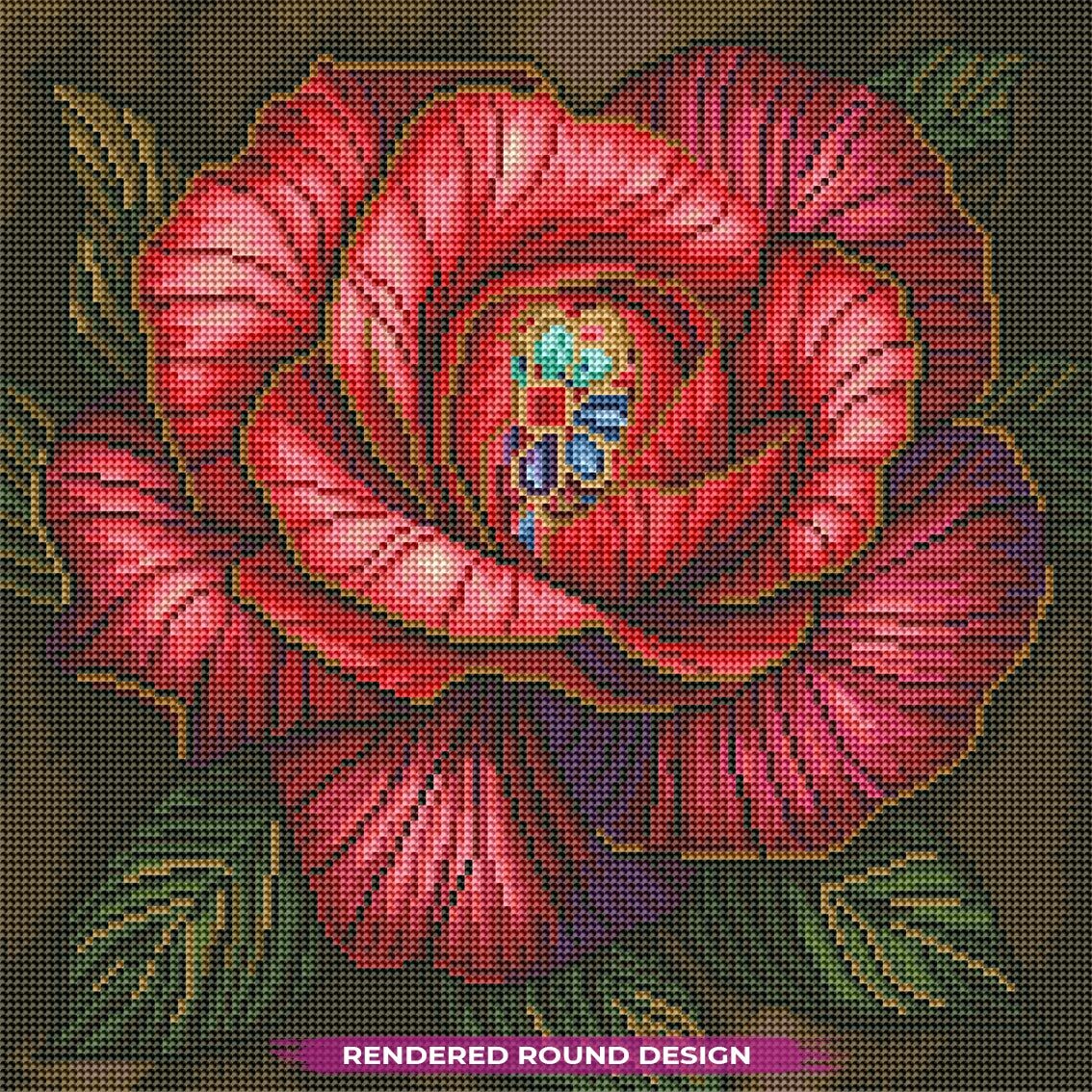 Gemstone Gardens Scarlet