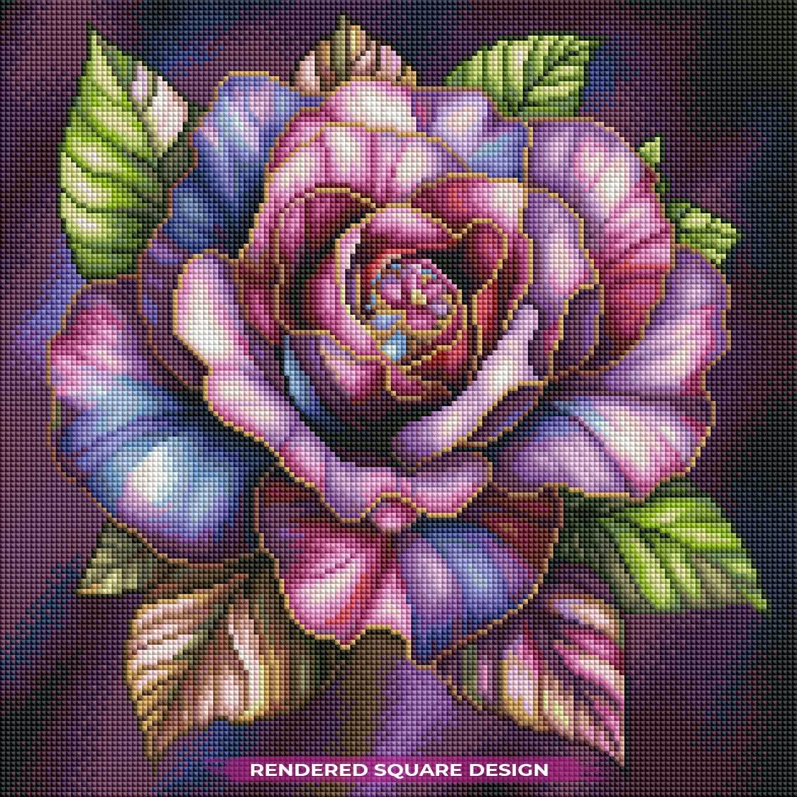 Gemstone Gardens Violet – Dreamer Designs