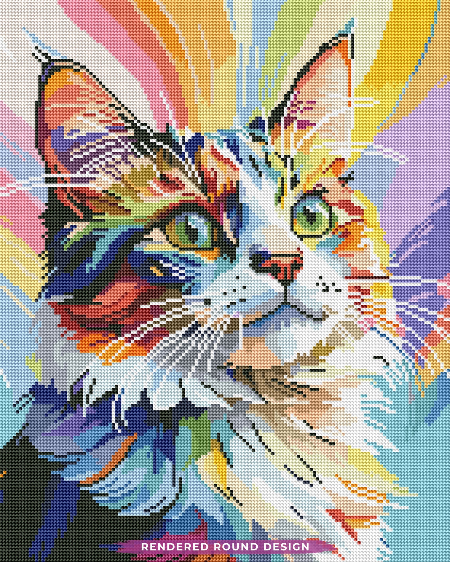 Glamour Girl Calico Cat