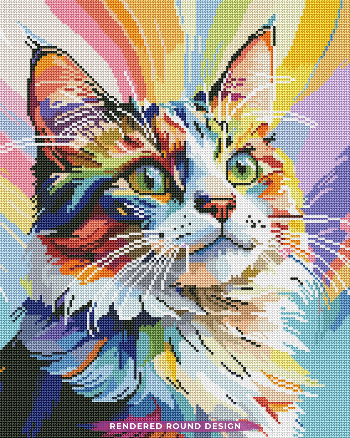 Glamour Girl Calico Cat