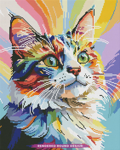 Glamour Girl Calico Cat