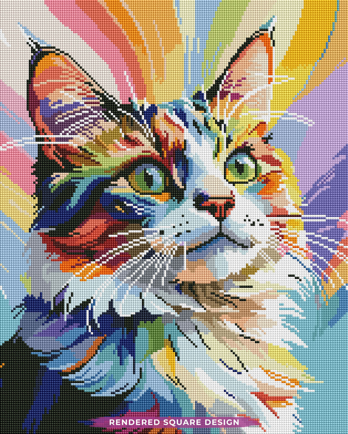 Glamour Girl Calico Cat