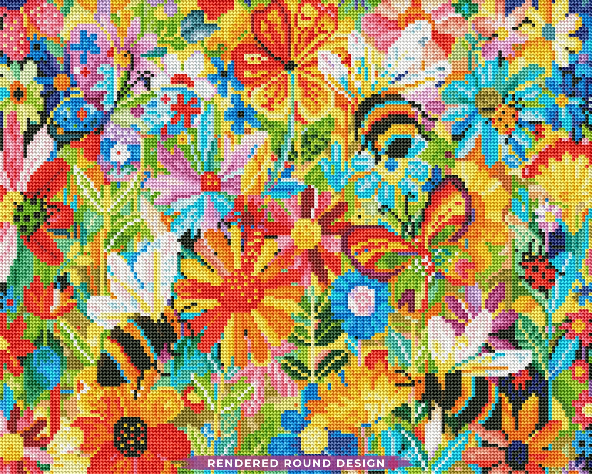 ダイヤモンドアート DreamerDESIGNS Happy Garden