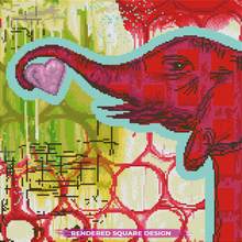 Hot Pink Elephant