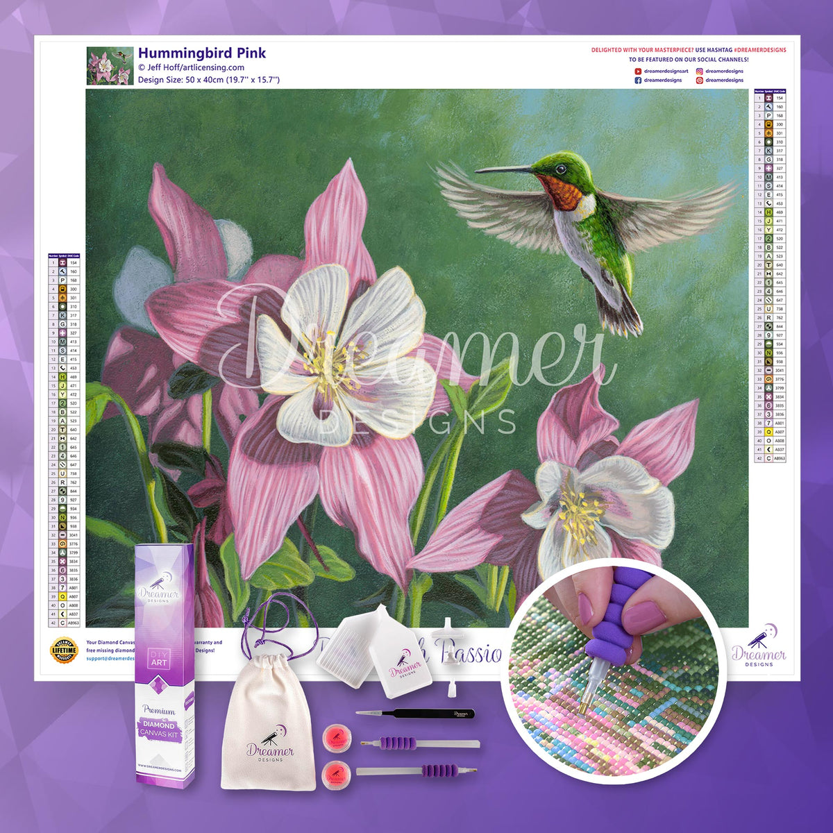 Hummingbird Pink